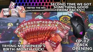 One Piece TCG | OP02 Packs | We got something good!