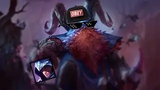 Bard bigger than Talon 1vs1 League of Legends edit.