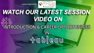 Tableau Session Video