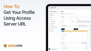 How to Get Your Profile Using Access Server URL