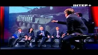 Перепалка еврея - разжигателя войны Берёзы Б. с украинским патриотом Карасёвым В. "Чёрное зеркало"