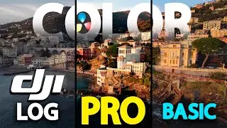 DJI - il SEGRETO per una COLOR CORRECTION PRO! Davinci Resolve 19