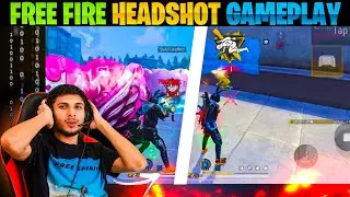 Red Number Headshot Free Fire Gameplay || Free Fire Headshot Video 😱🤒🥵