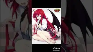 Rias Gremory being sexy