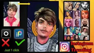 Lensa AI vs Me  || How to edit Instagram AI Avatar || FREE || #instagram #edit