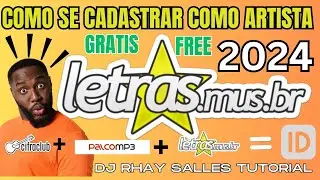 Como se cadastrar como artista no Letras.com.br