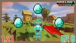 How I Achieved FULL Diamond Armor in My Minecraft World!