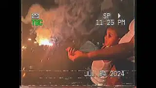 VHS | Camcorder Vlog | July 4th 2024