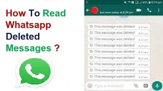 How To Read Whatsapp Deleted Messages ? By Computer World Tips & Tricks In Hindi ....