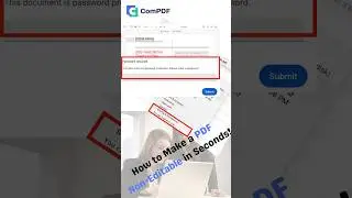 How to Make a PDF Non-Editable in Seconds! 🔒 | Add Password for PDF | Encrypt PDF 