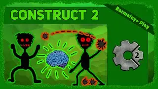 Construct 2 Учим ии бросать объекты !