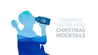 Turning Water Into Christmas Mocktails with Scottish Water and Eastside