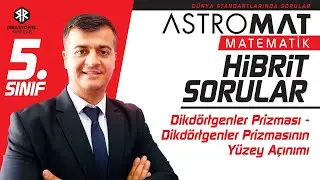 Astromat 5.Sınıf Hibrit Sorular - Test 38 - Dikdörtgenler Prizması