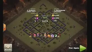 Clash Of Clans | TH9 Lavaloon | 3 Stars | CC Dragon