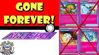 Ace Spec Cards are Gone FOREVER in the Pokéon TCG! (Pokémon TCG News)