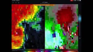 3-25-2021 Tornado in Newnan, GA with RadarScope