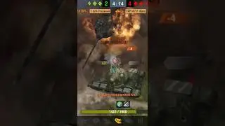 Т-62А Отважный хотел спасти бесповоротного союзника #shortsblitz #wotblitz #wot