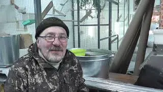 Тест нового размера 8 м на 4 м 17 мм , 0,08 мм на новых шестах