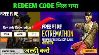 BREAK DANCER BUNDLE REDEEM CODE KESE MILEGA | EXTREMATHON PERMANENT BREAKDANCER GIVEAWAY