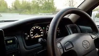 Toyota Cresta 90, 2л бензин, АКПП. Разгон до 💯.