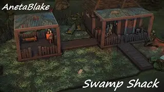 Swamp Shack || The sims 4 speed build