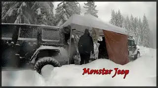 Snow Storm on Graham Pass