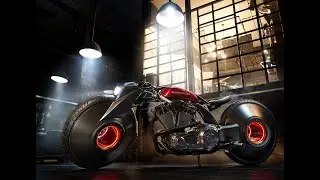 2019 Neo Board Tracker custom Harley Davidson Softail by Smoked Garage