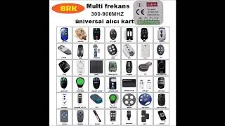 multi frekans alıcı 868 frekans 434 frekans alıcı kart