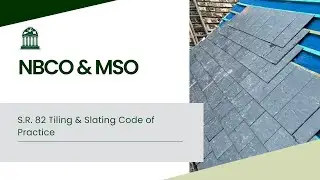 NBCO MSO CPD Day : S.R. 82 Tiling and Slating Code of Practice –Aidan McCann, Roadstone