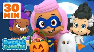 Bubble Guppies’ Halloween Adventures! 👻 | 30 Minute Compilation | Nick Jr.