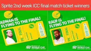 Sprite final match ticket winners list 2 || sprite scan and win