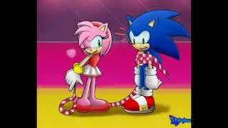 Love Of Sonic The Hedgehog And Amy Rose