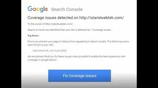 Submitted URL Not Found (404) How to Fix It