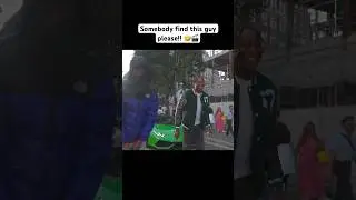 Man appeared from thin air 😂😂😂😂 