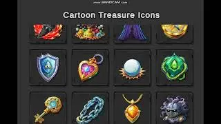 CartoonTreasureIcons/Unreal Engine Marketplace/Unity Asset Store/game asset