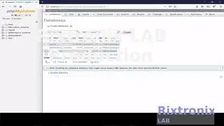 Tutorial phpmyadmin mysql create database