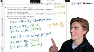 LIVE: Edexcel Nov 2021 Paper 3 Higher (Selected Questions)