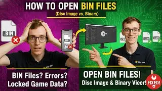 How to Open BIN Files (Disc Image vs. Binary)