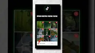 How to UPLOAD MULTIPLE Photos at once on TikTok 😎 