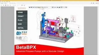 3D PDF Maker StandAlone Tutorial 2d. 3D PDF with Inventor DWG Models