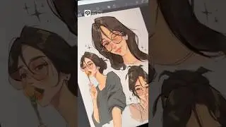 drawing with clip studio paint 🍎 