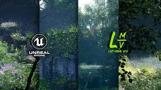 wreck yard in the before and after the rain, Created in Unreal Engine 5 |  visual effects