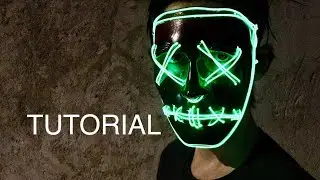 Máscara de La Purga l Tutorial l The Purge mask