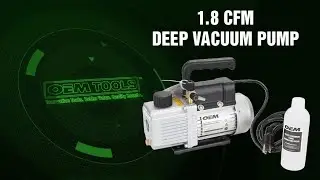 OEMTOOLS 90059-R-AZ 1.8 CFM Deep Vacuum Pump
