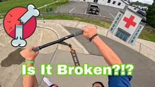 Landing An Unreal Banger On Scooter With Breaking Leg ..