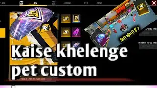 free fire pet custom ||new custom 2021||DJ parmanu gaming DPG.