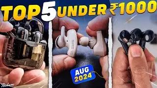 🔥 LATEST 🔥 5 Premium TWS Under 1000💥Best TWS Earbuds Under 1000💥Top 5 Best Earbuds Under 1000