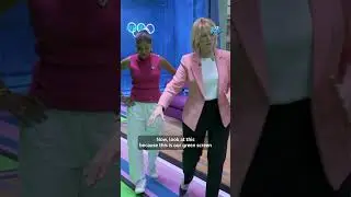 Backstage at BBC Sports Olympic Studio | Blue Peter #shorts