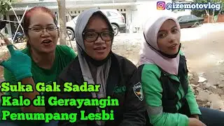 DRIVER OJEK ONLINE DAPAT PENUMPANG LESBI | CERITA OJOL