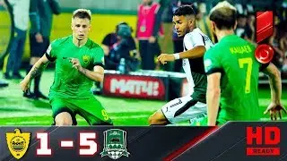 September 16, 2017: Anzhi vs. Krasnodar 1-5. Match Review
